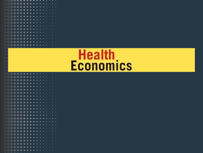 Prof. David Bradford is the new Editor-In-Chief of Health Economics